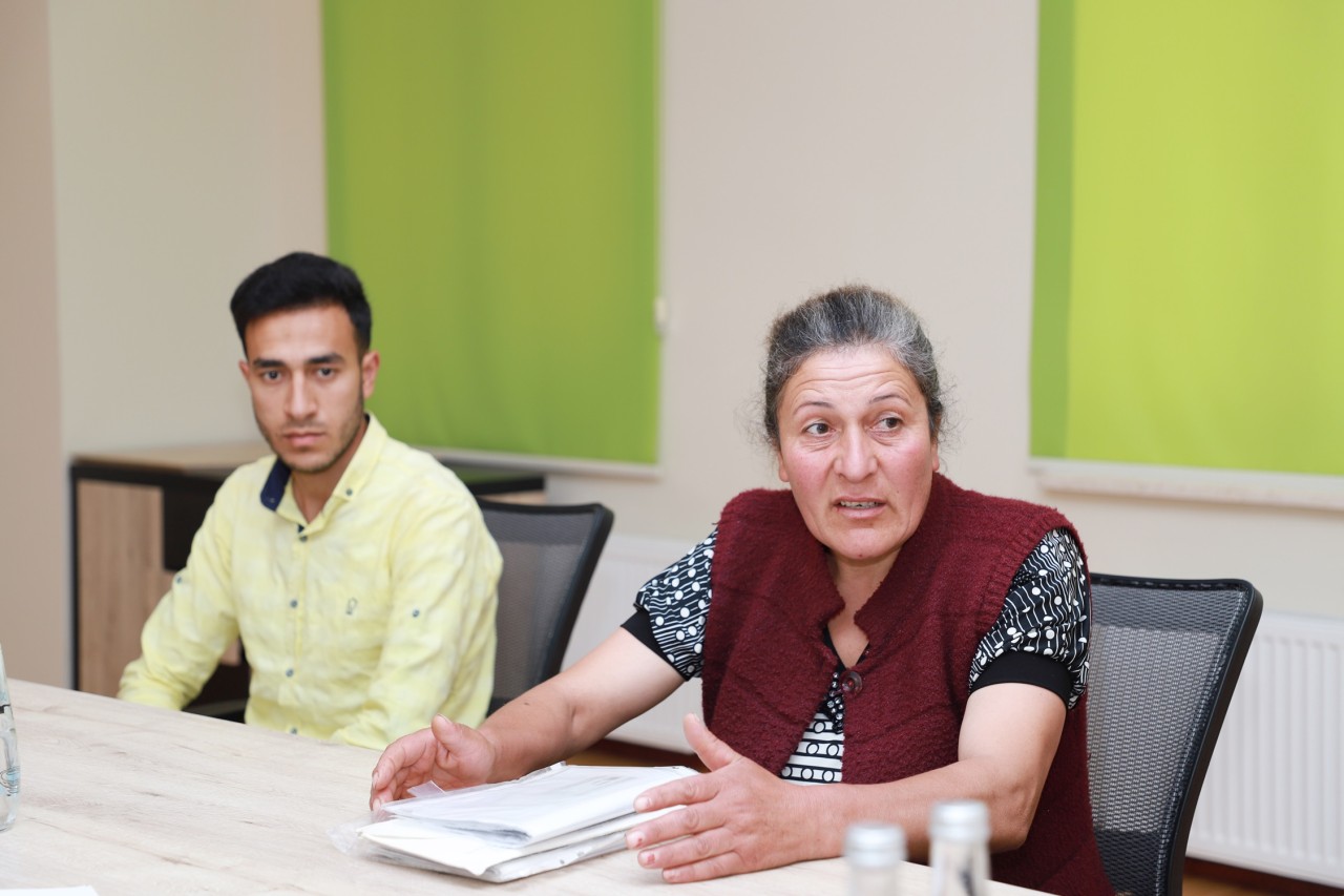 Mürsəl İbrahimov Tovuzda vətəndaşların problemlərini dinlədi - FOTOLAR